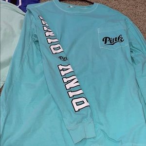 pink long sleeve